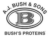 A.J. Bush & Sons/ Bush's Proteins Logo