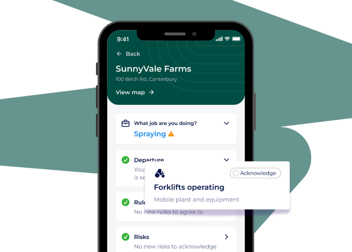 Contractor Management Linked Card