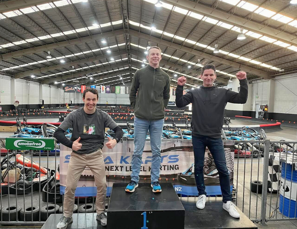Go Carts Podium Chch