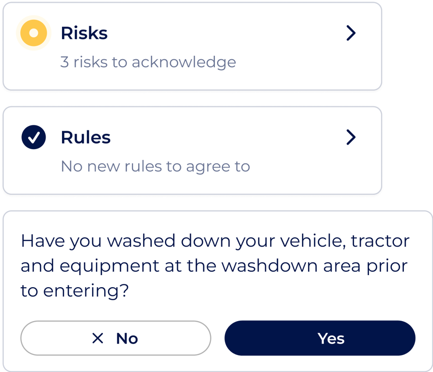 Visitor Management Second Screen Right