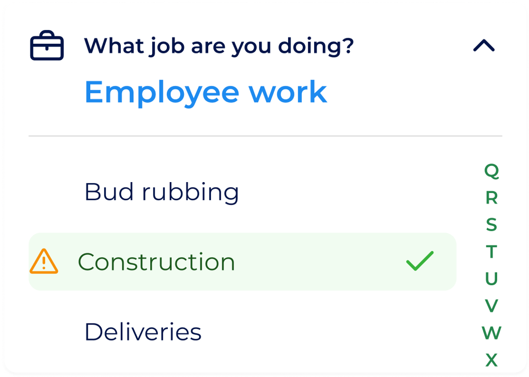 Visitor Management Second Screen Left